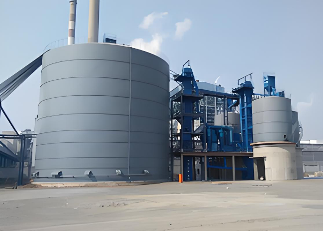 城中1万吨钢板仓